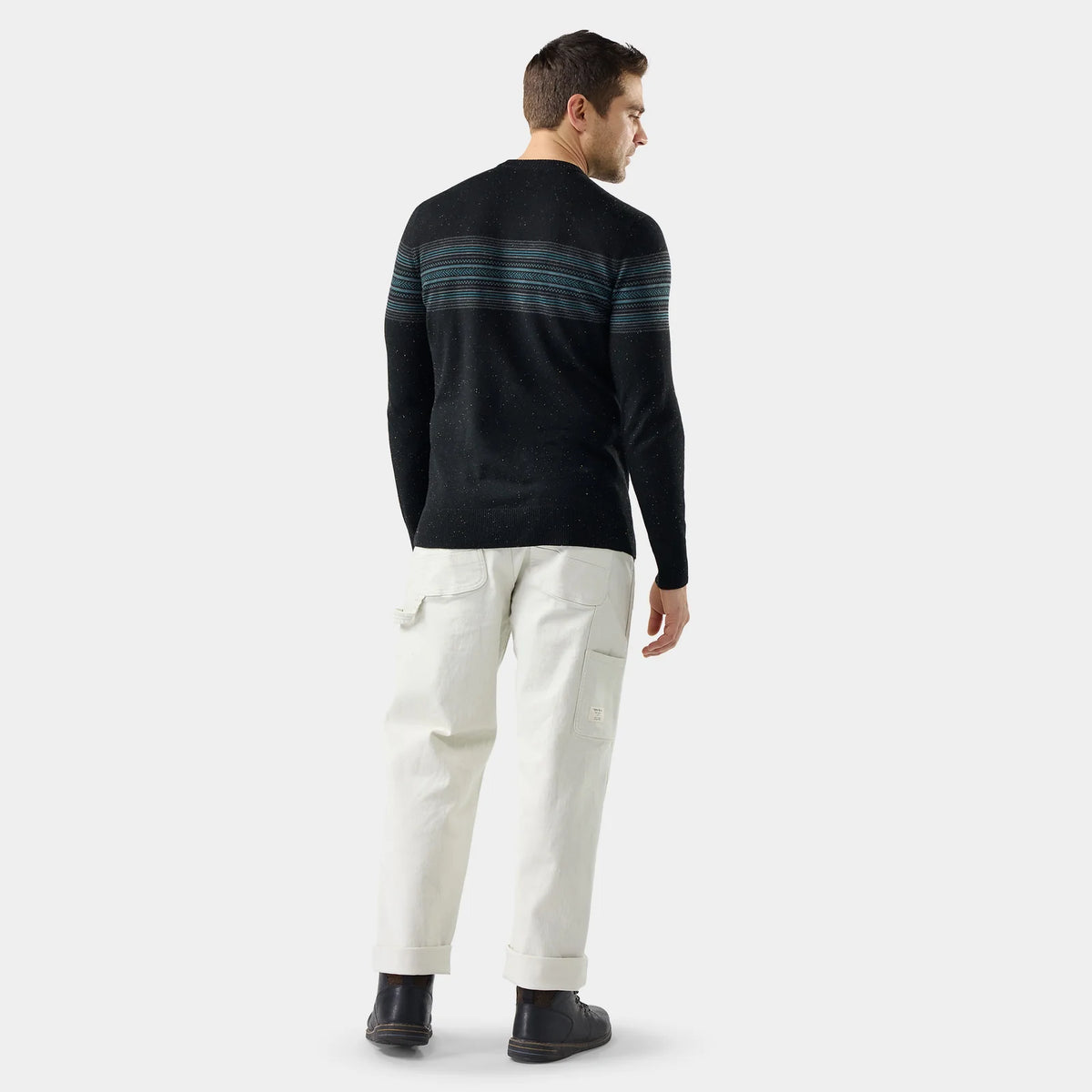 Smartwool Sparwood Stripe Crew Sweater Men's