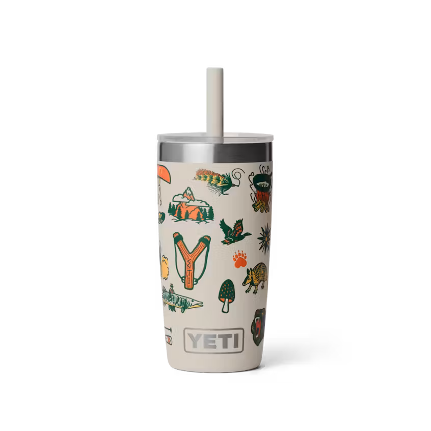 Yeti Rambler 10 oz / 295 mL Tumbler w/Silicone Straw Lid