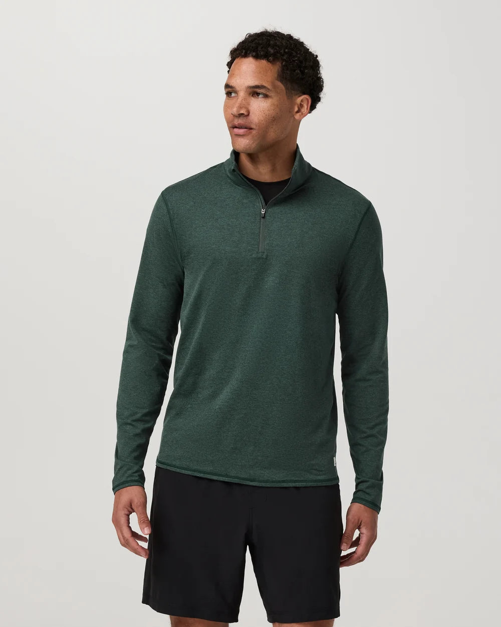 Vuori Ponto 1/2 Zip Mock Neck Men's