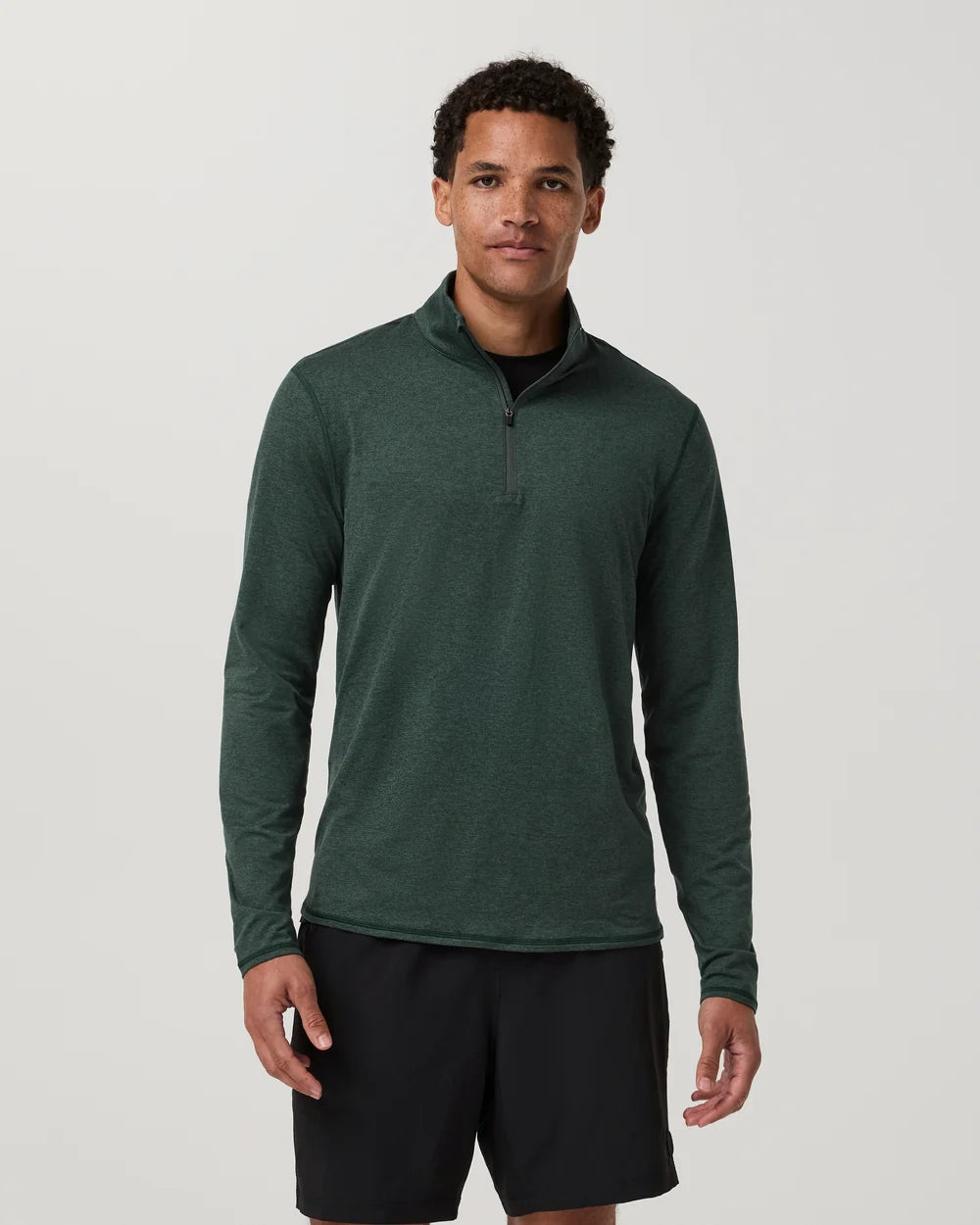 Vuori Ponto 1/2 Zip Mock Neck Men's
