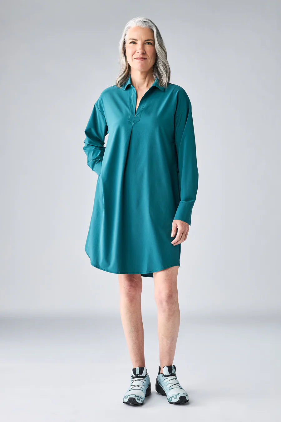 Indyeva Frivol II Long Sleeve Dress Women's