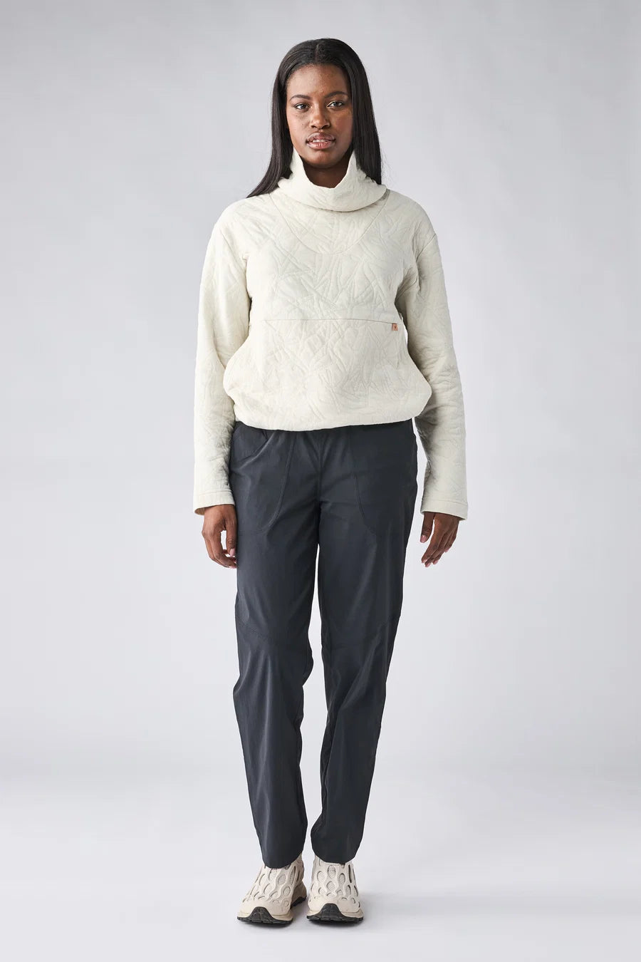 Indyeva Relevo Cowl Neck Sweater Women's