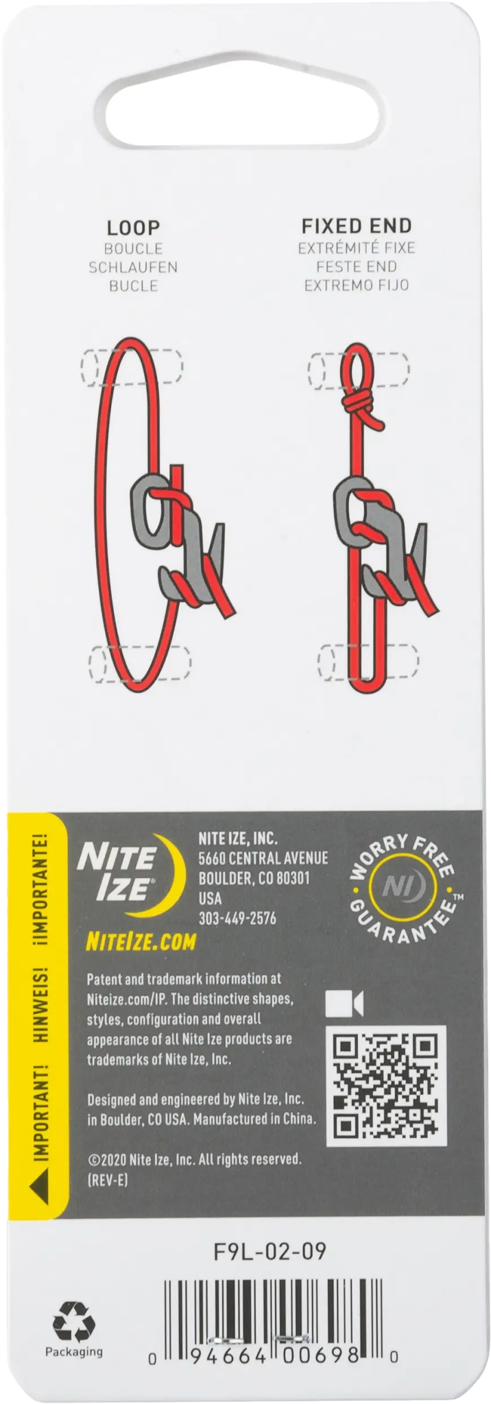 Nite Ize Figure 9 Rope Tightener Large