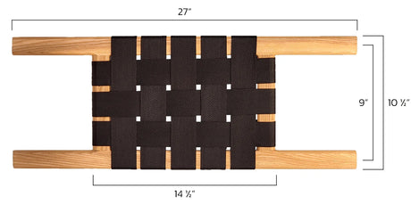 Trailhead Ash Web Stern Canoe Seat