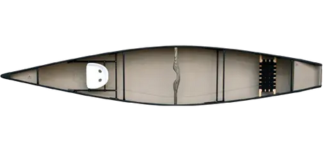 Clipper Canoe MacKenzie Sport 16'6" Kevlar Avocado Black Trim
