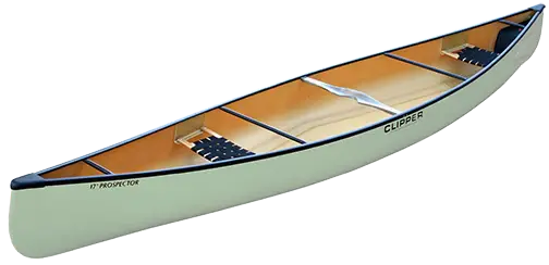 Clipper Canoe Prospector 17' Fiberglass