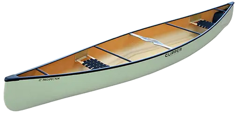 Clipper Canoe Prospector 17' Fiberglass