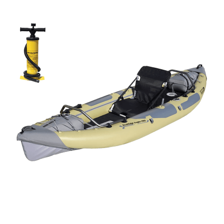 Advanced Elements Straightedge Angler Pro Inflatable Kayak with Pump