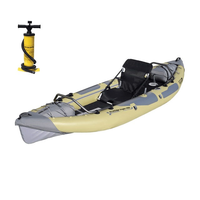 Advanced Elements Straightedge Angler Pro Inflatable Kayak with Pump