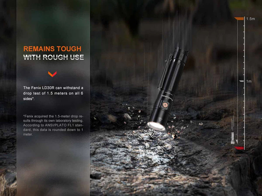 Fenix LD30r Rechargeable Flashlight