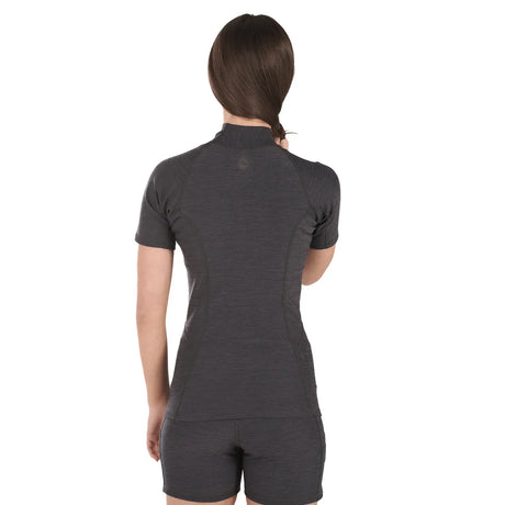 Level Six Women's Sombrio Short Sleeve Neoprene Rashguard