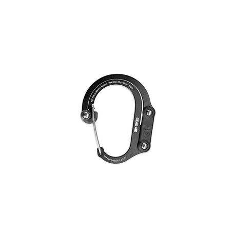 Heroclip Carabiner Hook Clip - Medium Black