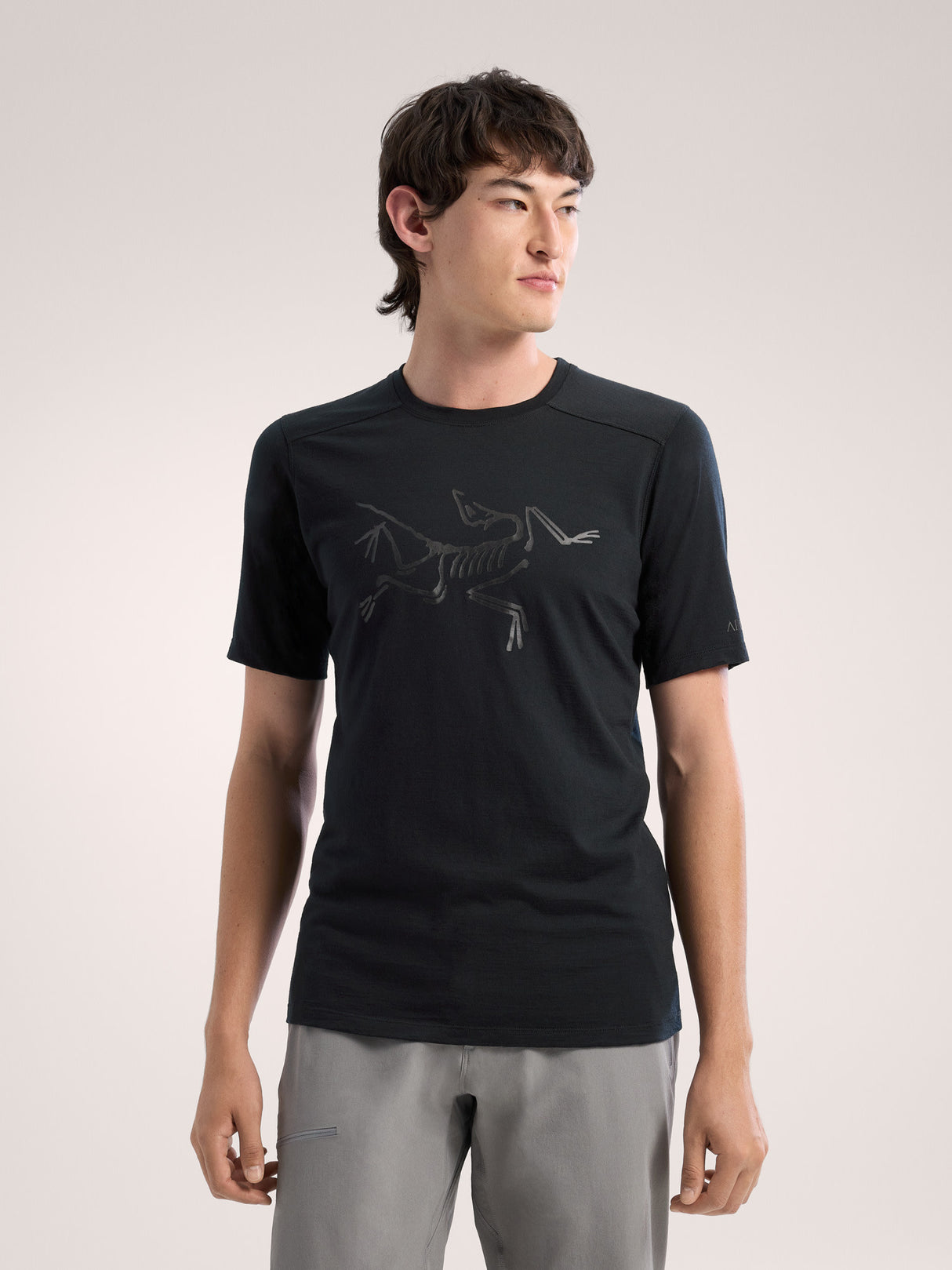 Arc'teryx Ionia Merino Wool Logo Short Sleeve Shirt Men's