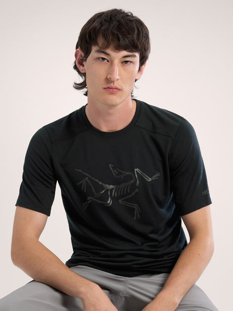 Arc'teryx Ionia Merino Wool Logo Short Sleeve Shirt Men's