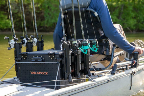 YakAttack BlackPak Pro 16" x 16" Kayak Fishing Crate