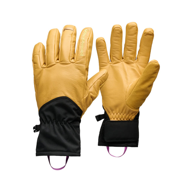 Black Diamond Tour Gloves Unisex - Beeswax-Black
