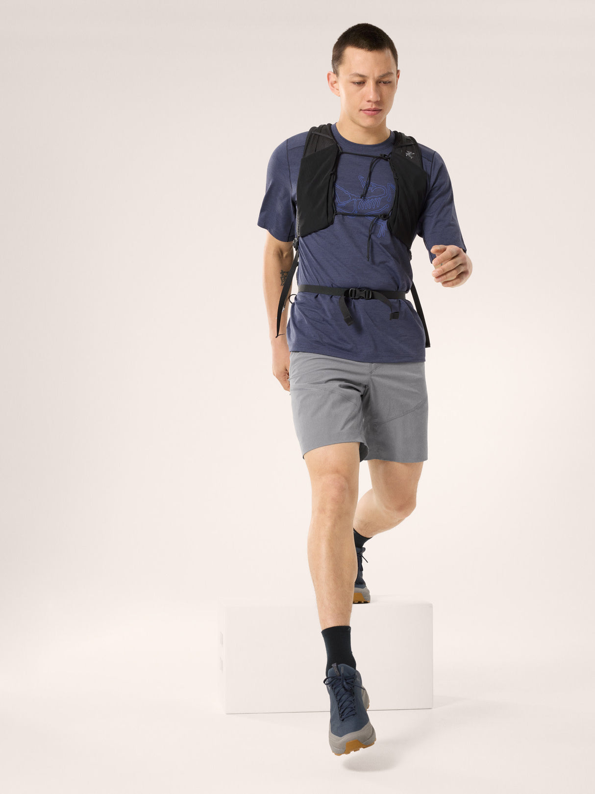 Arc'teryx Cormac Logo Short Sleeve  Men's