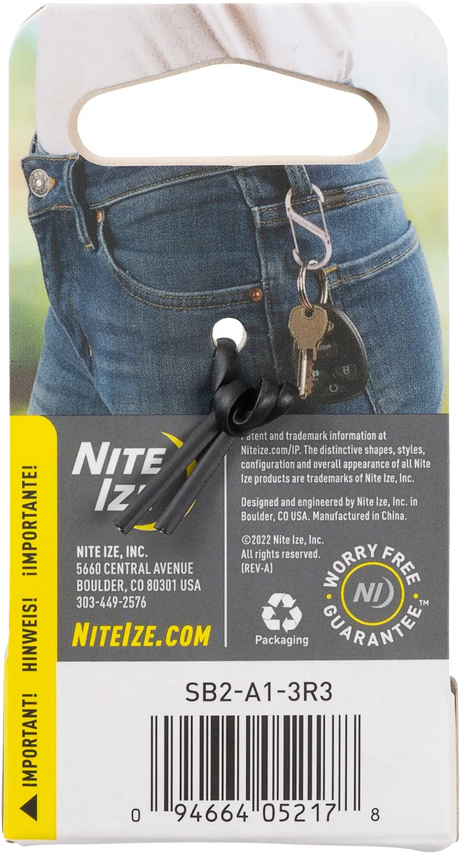 Nite Ize S-Biner #2 Stainless Steel 3-Pack