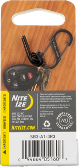 Nite Ize S-Biner #3 Stainless Steel 3-Pack
