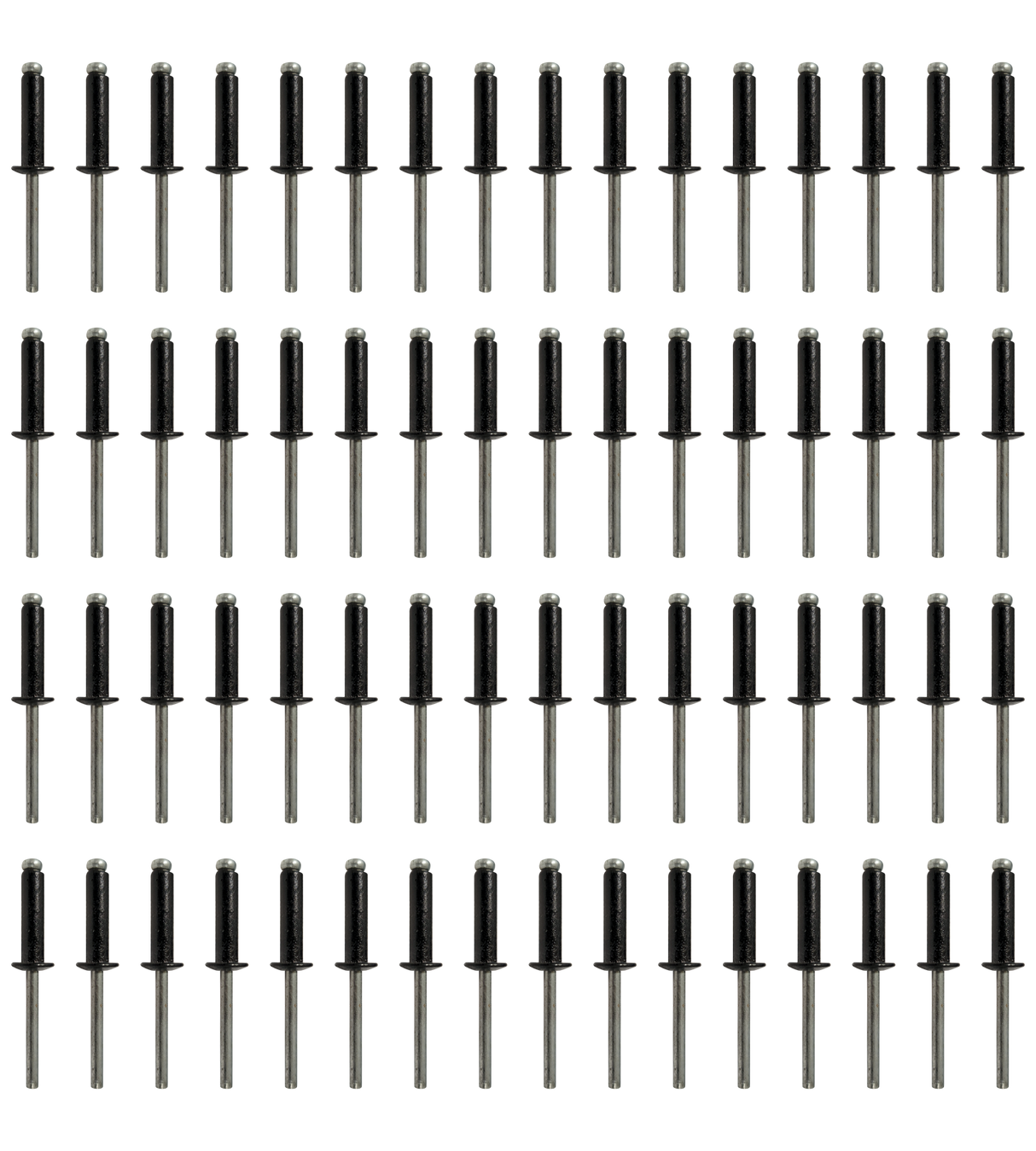 Trailhead 3/4-Inch Rivets Black 64-Pack