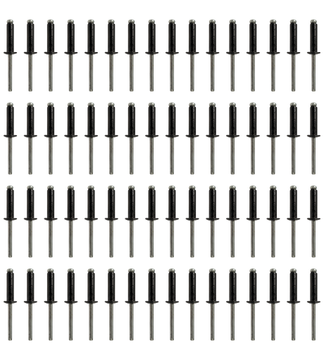 Trailhead 3/4-Inch Rivets Black 64-Pack