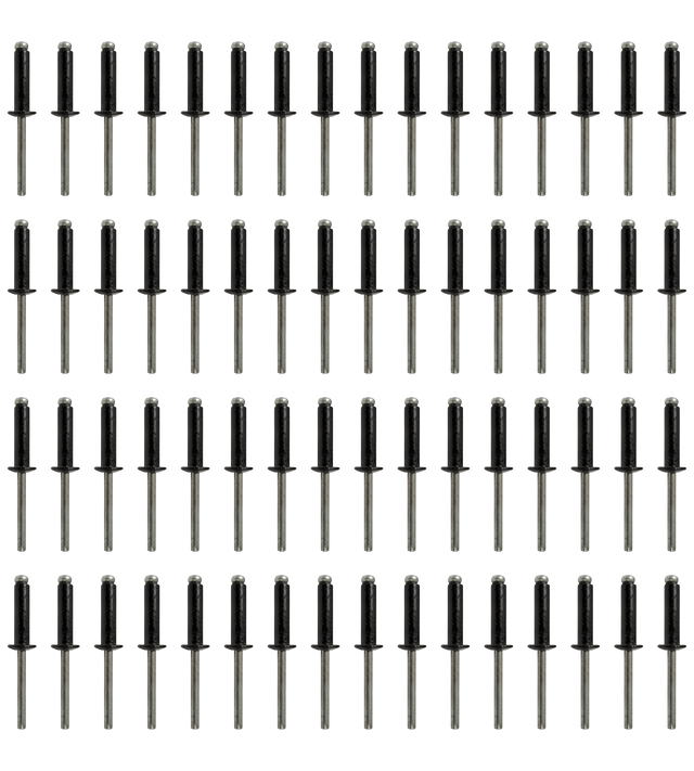 Trailhead 3/4-Inch Rivets Black 64-Pack