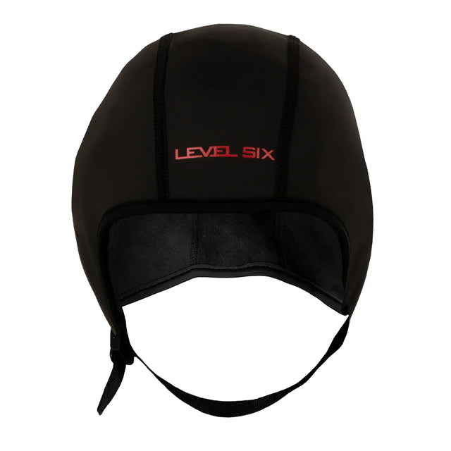 Level Six Neoprene Collider Cap with Chin Strap
