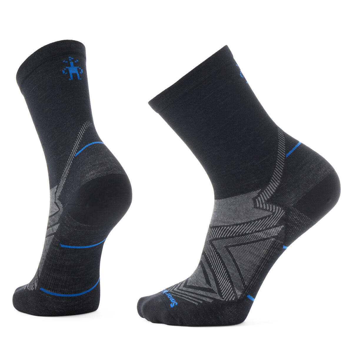 Smartwool Run Zero Cushion Mid Crew Sock Men's 1655