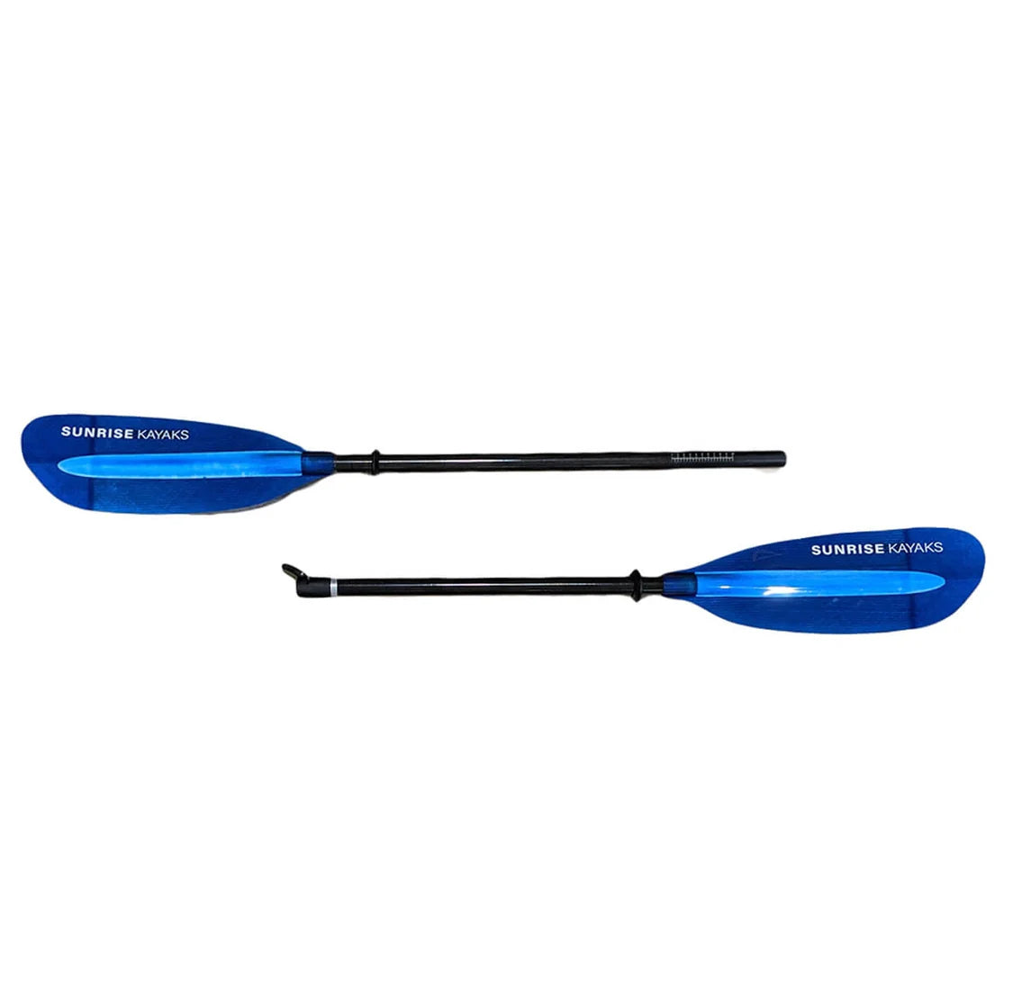 Pagaie de kayak réglable en 2 parties Sunrise Kayaks Carbon, pale en fibre de verre, 220-230cm
