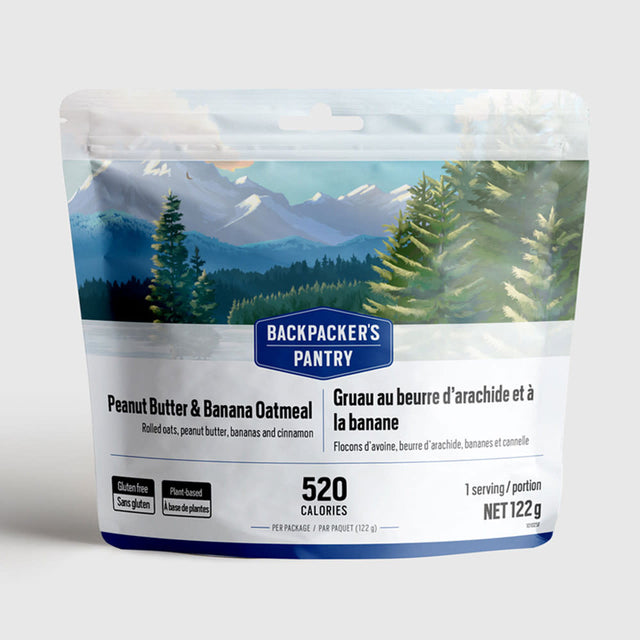Backpackers Pantry Peanut Butter & Banana Oatmeal - Single Serving