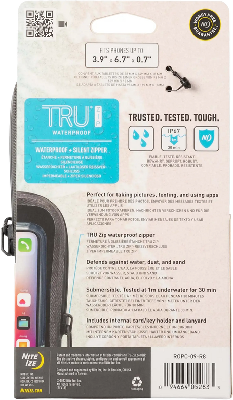 Nite Ize Runoff Waterproof Phone Case