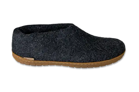 Glerups Felt  Shoe With Rubber Sole