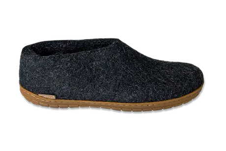 Glerups Felt  Shoe With Rubber Sole