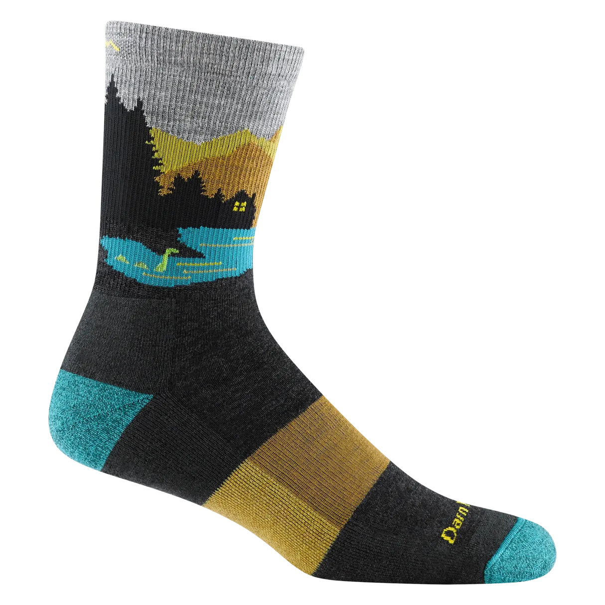 Darn Tough Close Encounters Cushioned Midweight Hiking Micro Crew Sock Men's 5014
