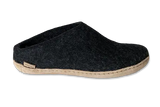 Glerups Felt Slipper With Leather Sole