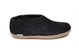 Glerups Felt Shoe With Leather Sole