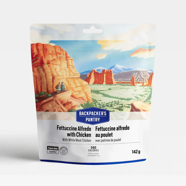 Backpackers Pantry Fettuccini Alfredo with Chicken - Single Serving