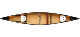 Clipper Canoe Tripper-S 16'6" Ultralight Kevlar Clear Black Trim