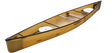 Clipper Canoe Tripper-S 16'6" Ultralight Kevlar Clear Black Trim