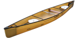 Clipper Canoe Tripper-S 16'6" Ultralight Kevlar Clear Black Trim