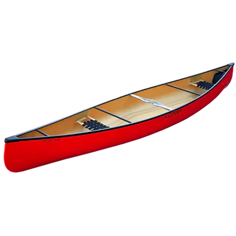 DEMO - Clipper Canoe Prospector 17' Fiberglass Red