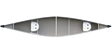 Clipper Canoe Ranger 16' Fiberglass Red