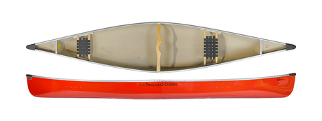 Trailhead Canoe Rideau 16 Fiberglass Red