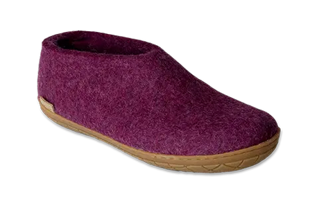 Glerups Felt  Shoe With Rubber Sole