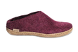 Glerups Felt Slipper With Leather Sole