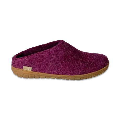 Glerups Felt Slipper With Rubber Sole