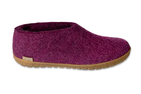 Glerups Felt  Shoe With Rubber Sole
