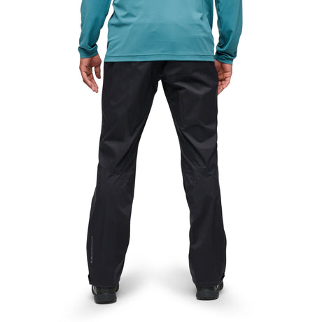 Black Diamond Fineline Stretch Full Zip Rain Pant Men's