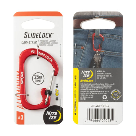 Nite Ize Slidelock Carabiner Aluminum #3