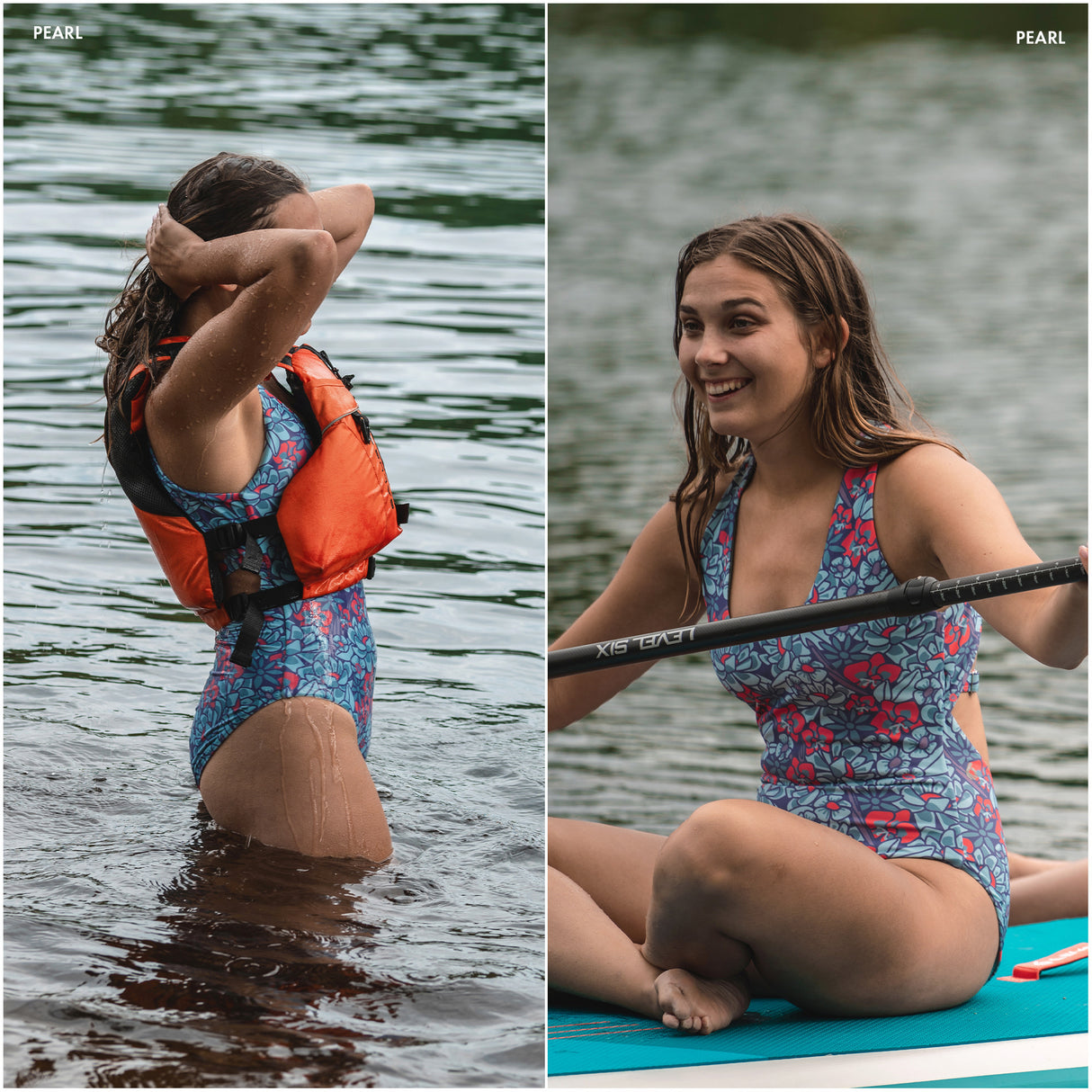Level Six Pearl One Piece Swimsuit Women's